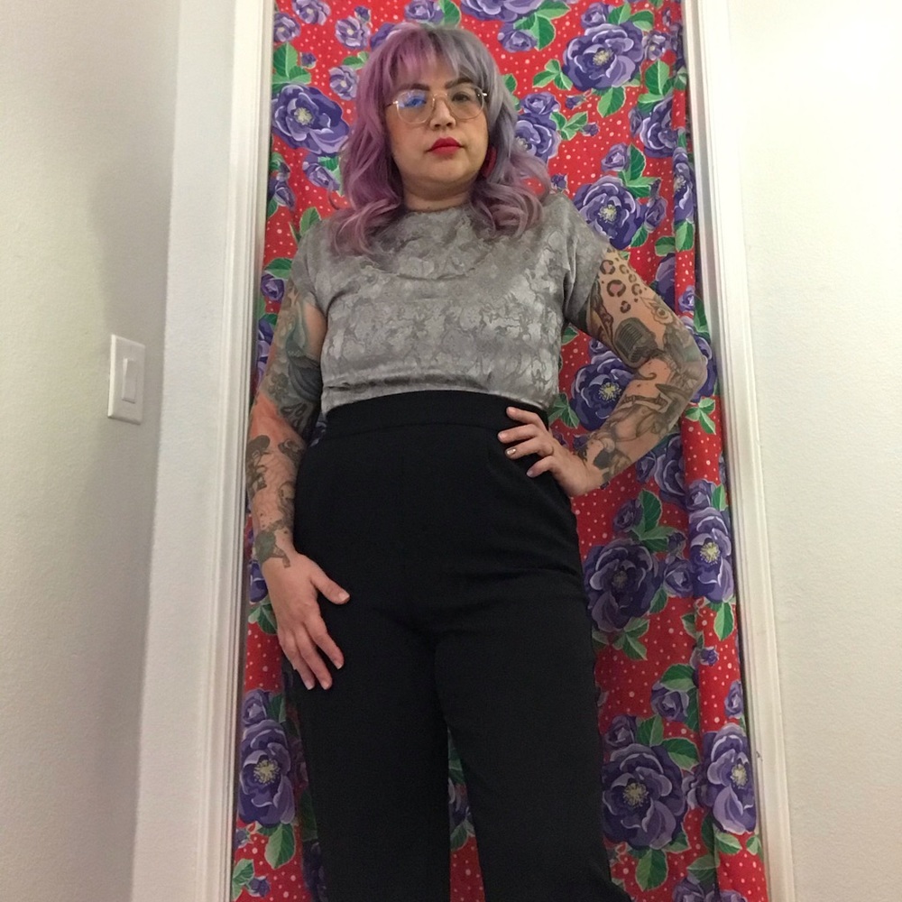 Vintage silk blouse